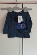 Nowa z metką bluzka dla chłopca Cookie Monster Lefties r. 80