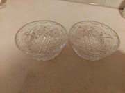 miseczki kryształowe x2