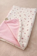 Bawełniany Kocyk 50x75 koc otulacz dla niemowlaka prezent babyshower dzieck
