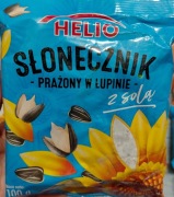 Helio słonecznik prażony w łupinie z solą 100g