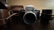 Exakta Varex IIa  Tessar 50mm Pentacon 100mm  vintage DO04