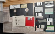 Zestaw dyskietek 3,5" i 5,25"