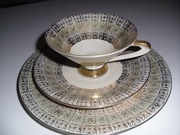 Filiżanka Zestaw Śniadaniowy Trio  Porcelana  Bavaria 