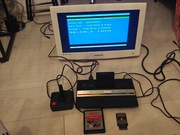 Atari 2600 junior zestaw: konsola, pad, gry, flash kartridż, zasilacz, rf