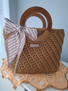 Torebka kuferek ręcznie wykonana