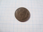 Polska moneta 2 zł złote 1985