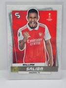 KARTA WILLIAM SALIBA ARSENAL LONDYN F.C. TOPPS SUPERSTARS UEFA 2022-23