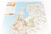 Roadmap Holland Rent a car mapa vintage Holandia