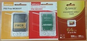 PS2 MX4SIO Adapter + FMCB  + SD 64GB