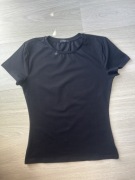 TAUHRI KOSZULKA WOMEN'S SLIM T-SHIRT - BLACK