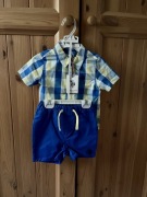 U. S. Polo Assn. NOWY zestaw chłopięcy 86 cm komplet koszula szorty spodnie