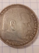 Srebrna moneta 1935 5 marek 