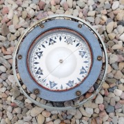 Oryginalny morski kompas kardanowy SESTREL – vintage, retro antyk