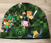 Czapka Minecraft dla chłopca