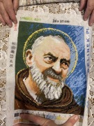 Ojciec Pio, obraz na kanwie 