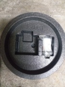 Styropian w koło  wypełnienie bagażnika Suzuki Swift mk7