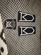 Naszywki, oznaki rozpoznawcze, naramienniki, pagony, służba więzienna, nowe