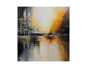 Obraz nowoczesny abstrakcyjny 100 x 100