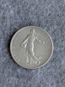 Francja 2 franki 1916 srebro AG