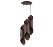 Lampa Minos koło zwis salon jadalnia hall nad stół