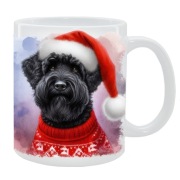 KUBEK Z PSEM Czarny terier rosyjski - PREZENT, PERSONALIZOWANY, 24HWYS