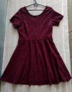 Piękna burgundowa sukienka XL Dorothy Perkins burgund opis