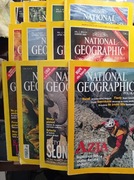 National Geographic rocznik 2000 12 numerów + mapy