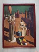 Obraz ścienny - abstrakcja, sztuka, puzzle, dekoracja G. De Chirico 