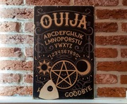 Drewniana Tablica Ouija Deska Spirytystyczna Pentagram Vintage