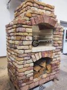 Grill Murowany Gril Ogrodowy Gotowy do Transportu