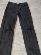 Spodnie damskie Jeans Denim roz.40 czarne