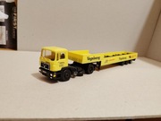 Herpa 1/87 Man F90 z naczepą do szpul