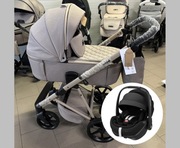 Wózek Adamex Delta Natura + fotelik Maxi-Cosi Pebble 360 Pro2 | zestaw 3w1