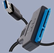 Adapter przejściówka kabel kieszeń USB 3.0 SATA DO DYSKU 2,5" SSD HDD