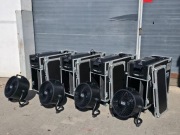 4x Martin - JEM Ready 365 Hazer + wiatrak + case