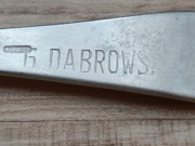 PRZEDWOJENNA ŁYŻECZKA DO HERBATY DLA DĄBROWSKIEGO