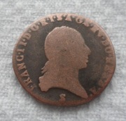 Austria Franciszek I (II) Habsburg 1 krajcar kreuzer 1800 S KM# 2111