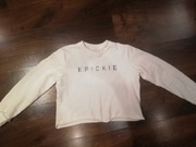 Bluza RESERVED organiczna bawełna BIAŁA r. 140