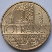 Francja 10 franków 1987 - stan 1/2