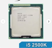 I5-2500K s1155, gen2 HD3000