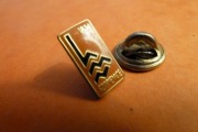 Szopienice 1884 Katowice Logo pin przypinka