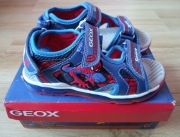 Sandały Geox Android w kolorze niebiesko-czerwonym 33