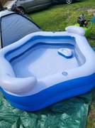 Basen Dmuchany XXL – Rodzinny, Wygodny, z Poduszkami i Oparciem
