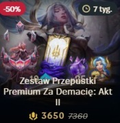[GWARANCJA] ZESTAW PRZEPUSTKI / PASS BUNDLE (3650RP) w League of Legends
