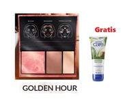 Paleta do konturowania Golden Hour AVON Brązer Róż Rozświetlacz