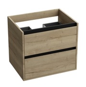 Szafka umywalkowa LaVita Minnesota wood black 60 cm