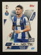 Match Attax EXTRA 2025/26 BORJA SAINZ nr.52 SQUAD UPDATE ( Porto )