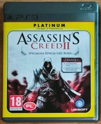 Assassin's Creed II PS3 Specjalna Edycja PL jak NOWA - okazja, inne tytuły!