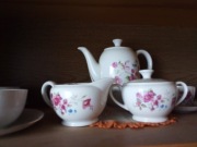 Stara Polska porcelana Serwis kawowy Karolina vint