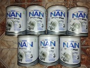 Nestle Nan Optipro Plus 3 mleko modyfikowane 800 g ZESTAW 4 SZT